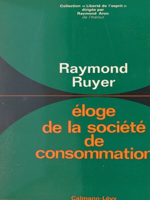 cover image of Éloge de la société de consommation